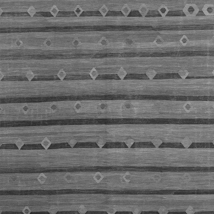 Serging Thickness of Abstract Gray Contemporary Rug, con711gry