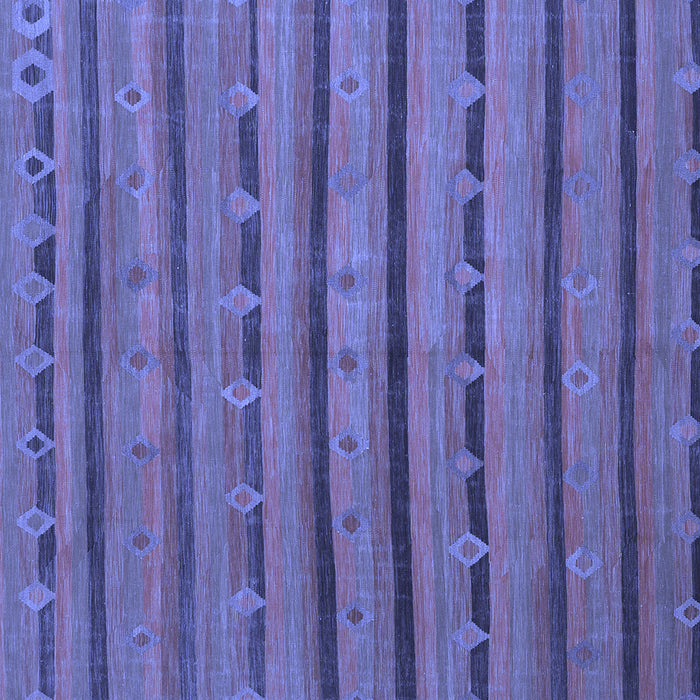 Square Machine Washable Abstract Blue Contemporary Rug, wshcon711blu