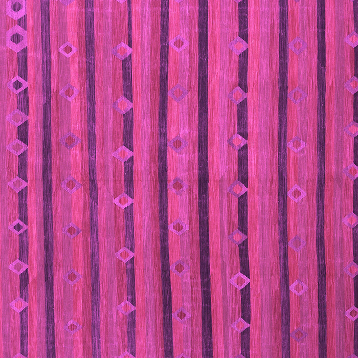 Square Abstract Pink Contemporary Rug, con711pnk