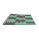 Sideview of Machine Washable Abstract Light Blue Contemporary Rug, wshcon712lblu