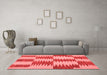 Contemporary Red Washable Rugs