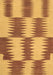 Abstract Brown Contemporary Rug, con712brn