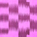 Square Machine Washable Abstract Purple Contemporary Area Rugs, wshcon712pur