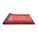 Abstract Red Contemporary Area Rugs