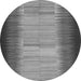 Square Abstract Gray Contemporary Rug, con713gry