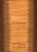 Serging Thickness of Machine Washable Abstract Orange Contemporary Area Rugs, wshcon713org