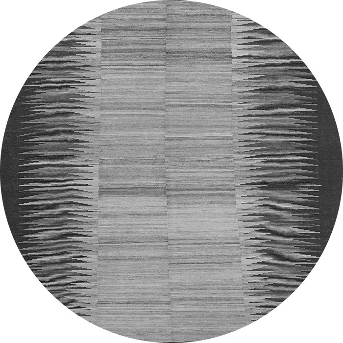 Machine Washable Abstract Gray Contemporary Rug, wshcon713gry