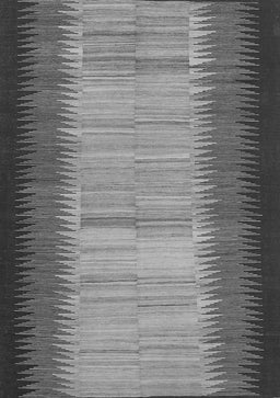 Abstract Gray Contemporary Rug, con713gry