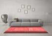 Contemporary Red Washable Rugs