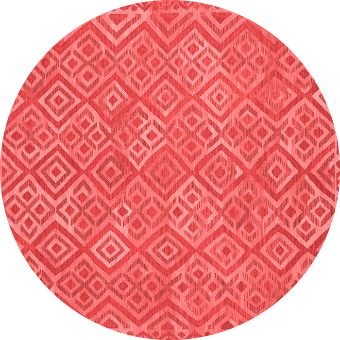 Abstract Red Contemporary Rug, con714red