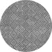Machine Washable Abstract Gray Contemporary Rug, wshcon714gry