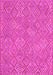 Abstract Pink Contemporary Rug, con714pnk