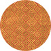 Machine Washable Abstract Orange Contemporary Area Rugs, wshcon714org