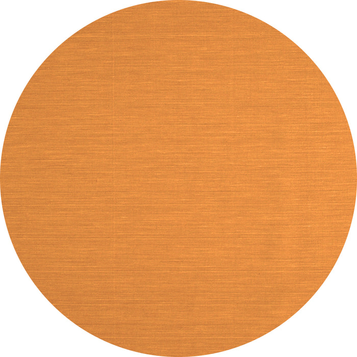 Square Abstract Orange Contemporary Rug, con715org