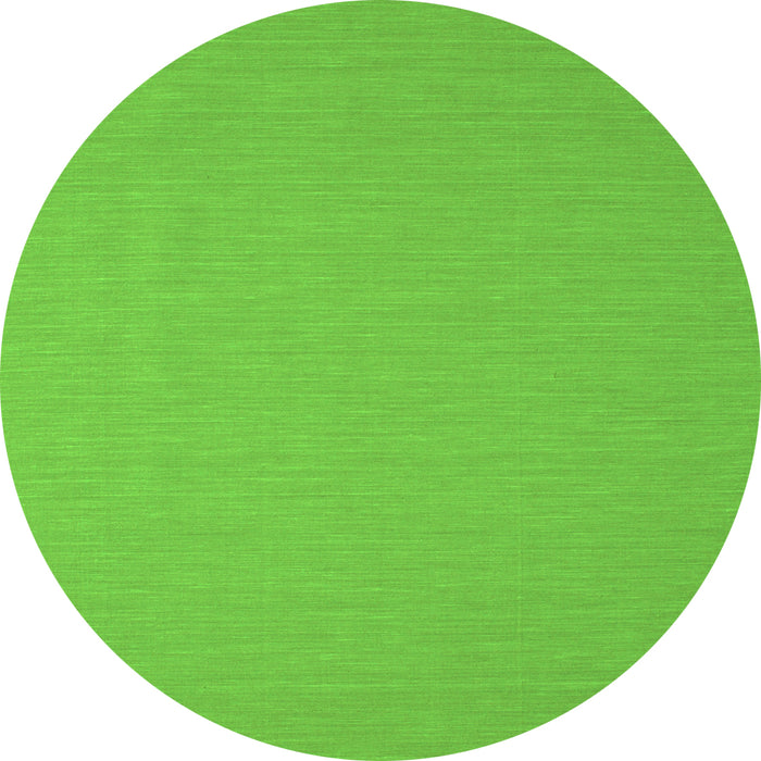 Square Abstract Green Contemporary Rug, con715grn
