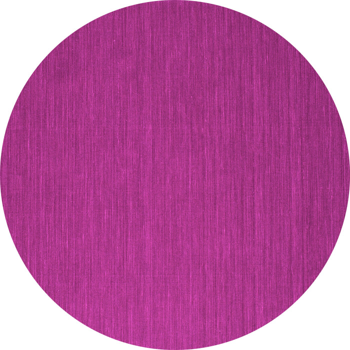 Round Abstract Pink Contemporary Rug, con716pnk