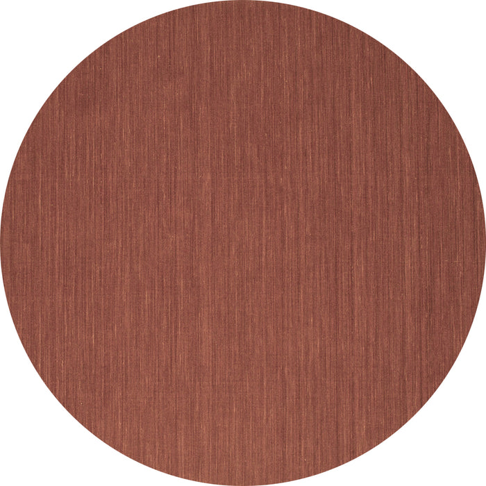 Round Machine Washable Abstract Brown Contemporary Rug, wshcon716brn