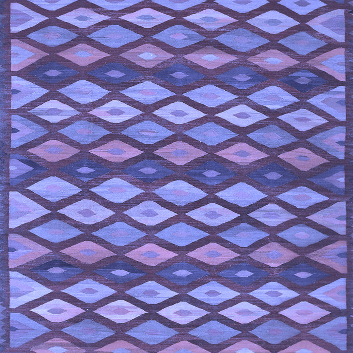 Machine Washable Oriental Blue Traditional Rug, wshcon717blu