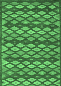 Oriental Emerald Green Traditional Rug, con717emgrn