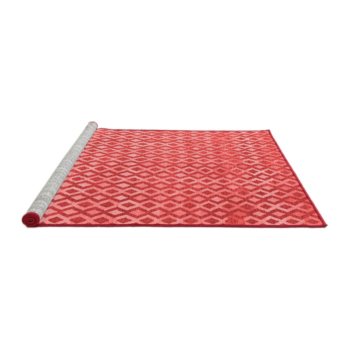 Contemporary Red Washable Rugs
