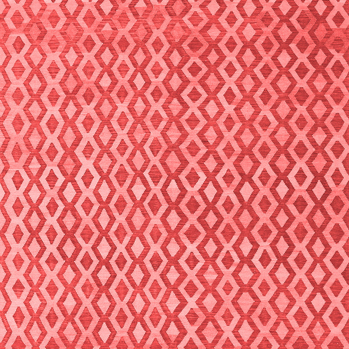 Machine Washable Abstract Red Contemporary Rug, wshcon718red