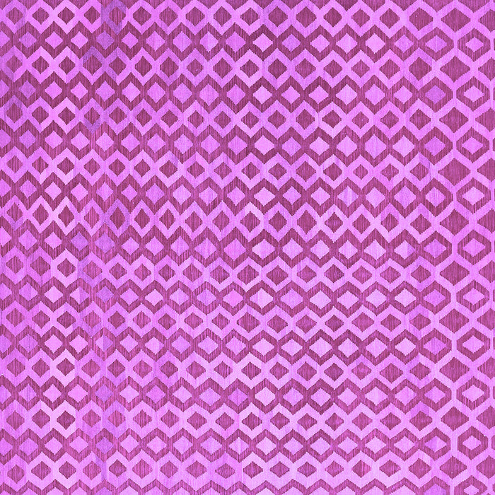 Square Machine Washable Abstract Purple Contemporary Area Rugs, wshcon718pur