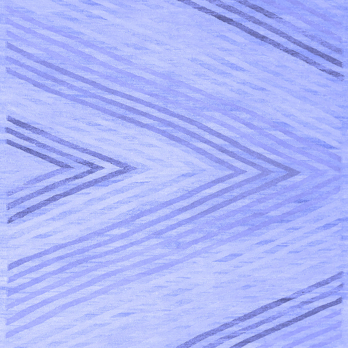 Machine Washable Abstract Blue Contemporary Rug, wshcon719blu