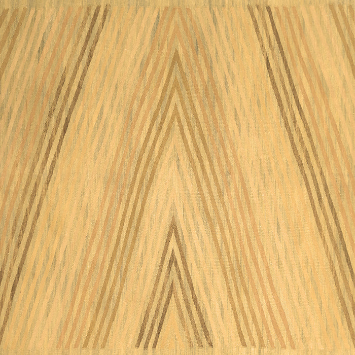 Square Abstract Brown Contemporary Rug, con719brn