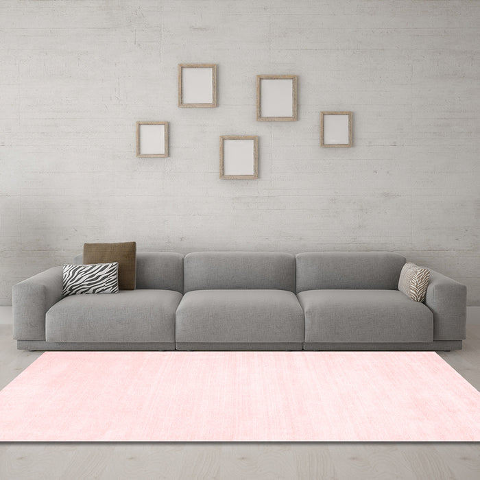 Modern Red Washable Rugs