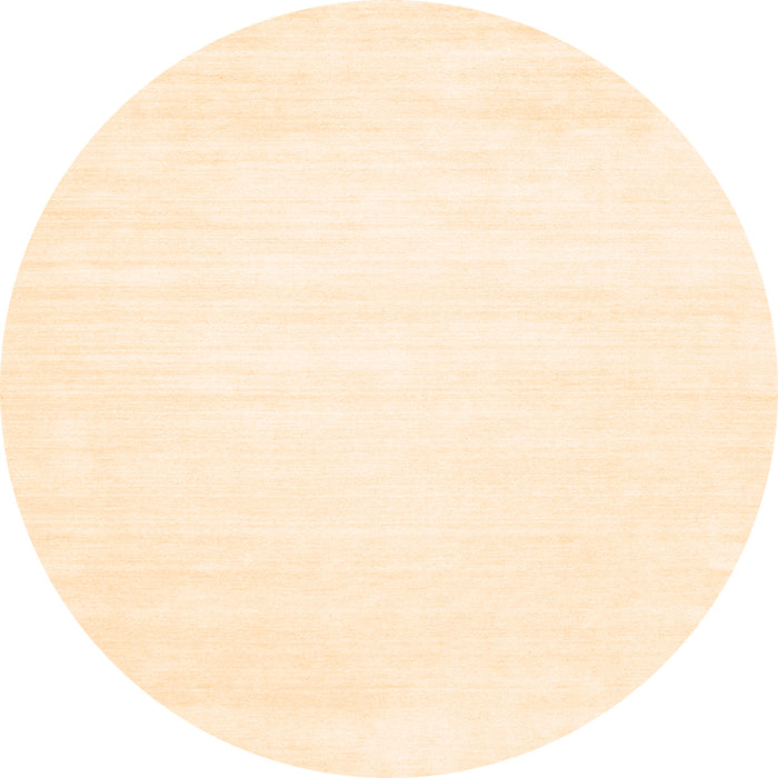 Square Solid Orange Modern Rug, con71org