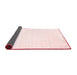 Solid Red Modern Area Rugs