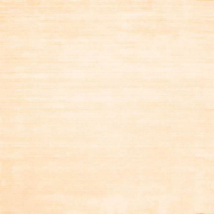 Serging Thickness of Solid Orange Modern Rug, con71org