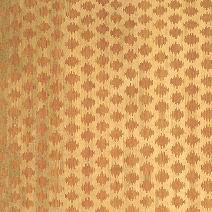 Square Abstract Brown Contemporary Rug, con720brn