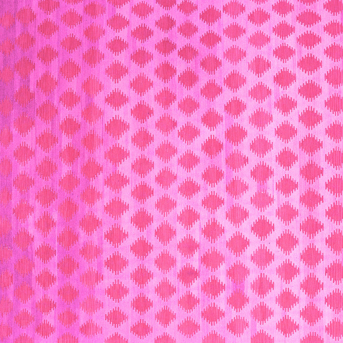 Square Abstract Pink Contemporary Rug, con720pnk