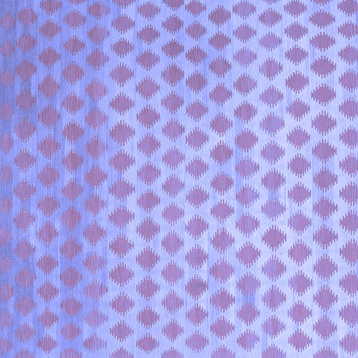 Square Abstract Blue Contemporary Rug, con720blu