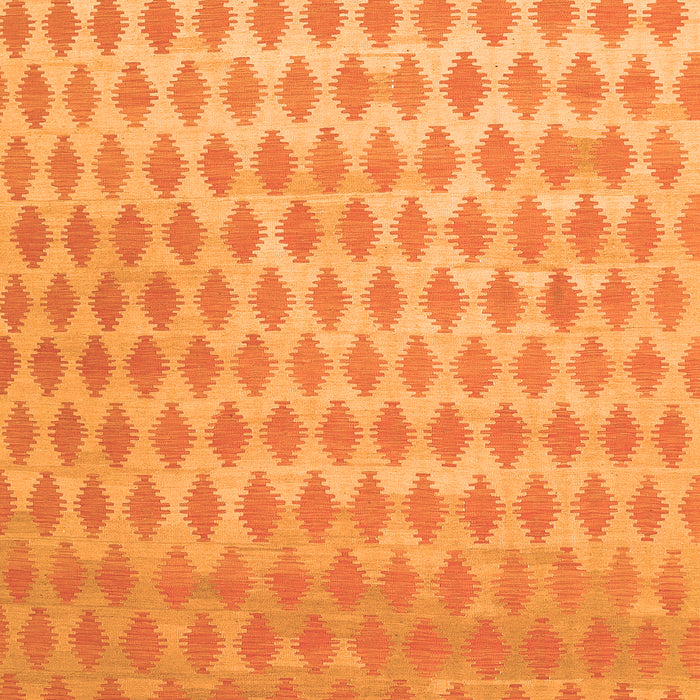 Abstract Orange Contemporary Rug, con720org