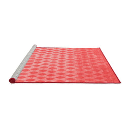 Contemporary Red Washable Rugs