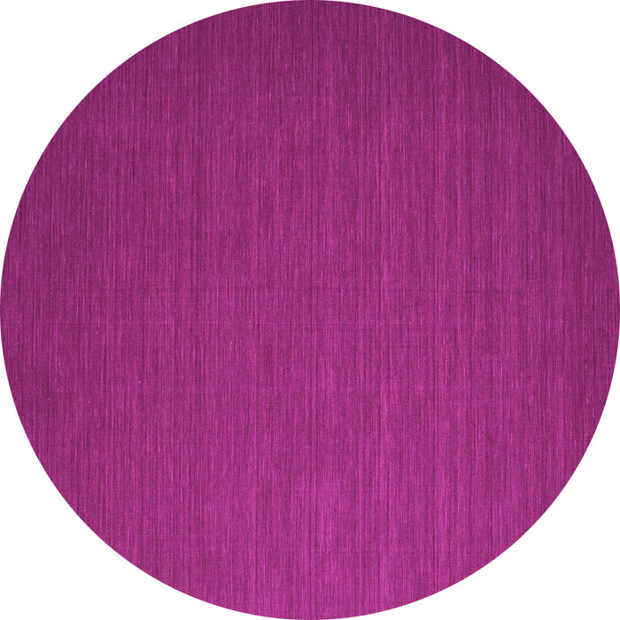 Round Machine Washable Abstract Pink Contemporary Rug, wshcon721pnk