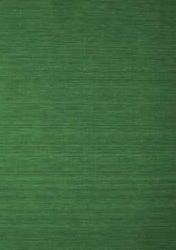 Abstract Emerald Green Contemporary Rug, con721emgrn