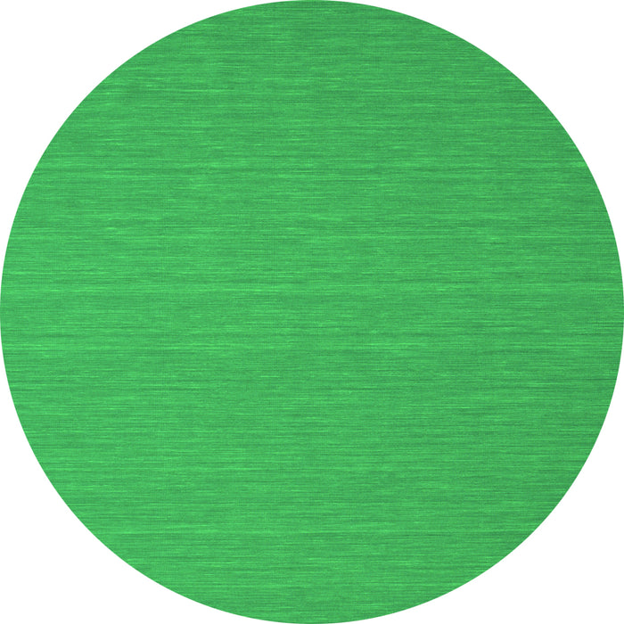 Square Abstract Green Contemporary Rug, con722grn