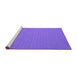 Sideview of Machine Washable Abstract Purple Contemporary Area Rugs, wshcon722pur