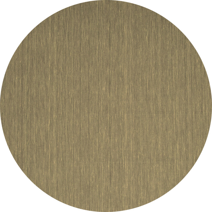 Round Machine Washable Abstract Brown Contemporary Rug, wshcon723brn