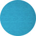 Round Machine Washable Abstract Light Blue Contemporary Rug, wshcon723lblu