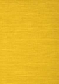 Solid Yellow Modern Rug, con724yw