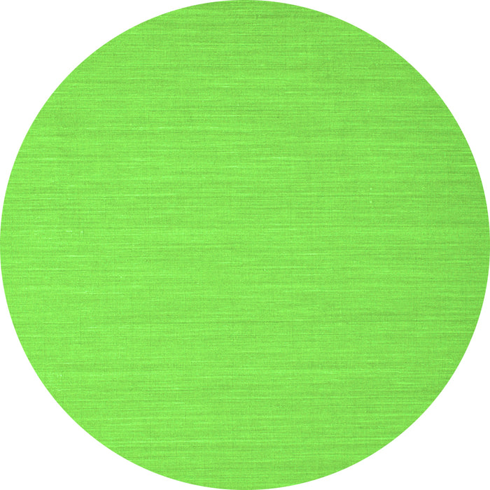 Square Solid Green Modern Rug, con724grn