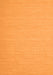 Serging Thickness of Machine Washable Solid Orange Modern Area Rugs, wshcon724org