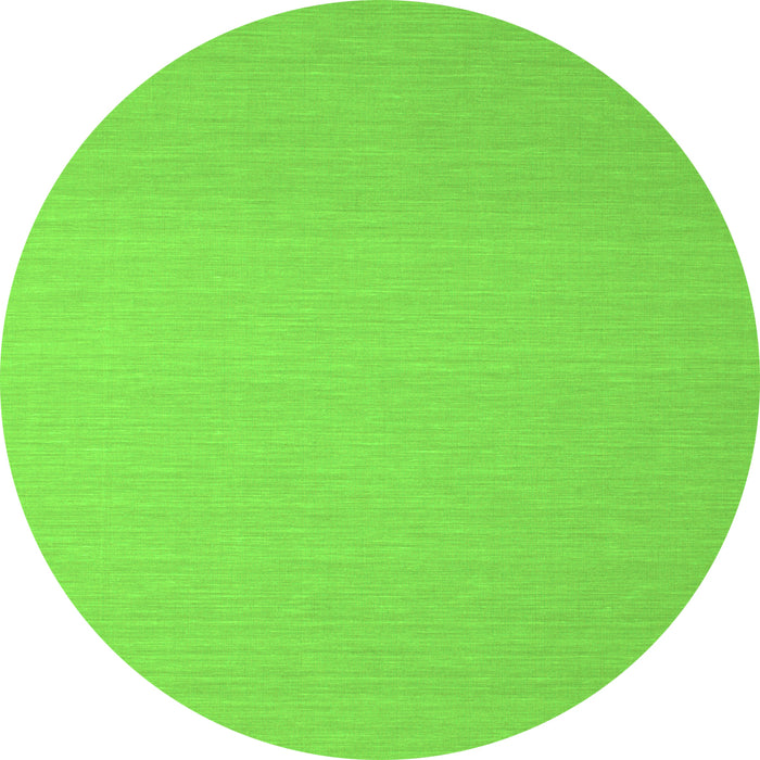 Machine Washable Solid Green Modern Area Rugs, wshcon725grn