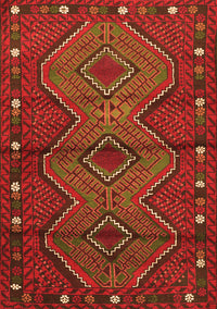 Oriental Orange Traditional Rug, con726org