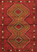 Oriental Orange Traditional Rug, con726org