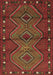 Machine Washable Oriental Brown Traditional Rug, wshcon726brn